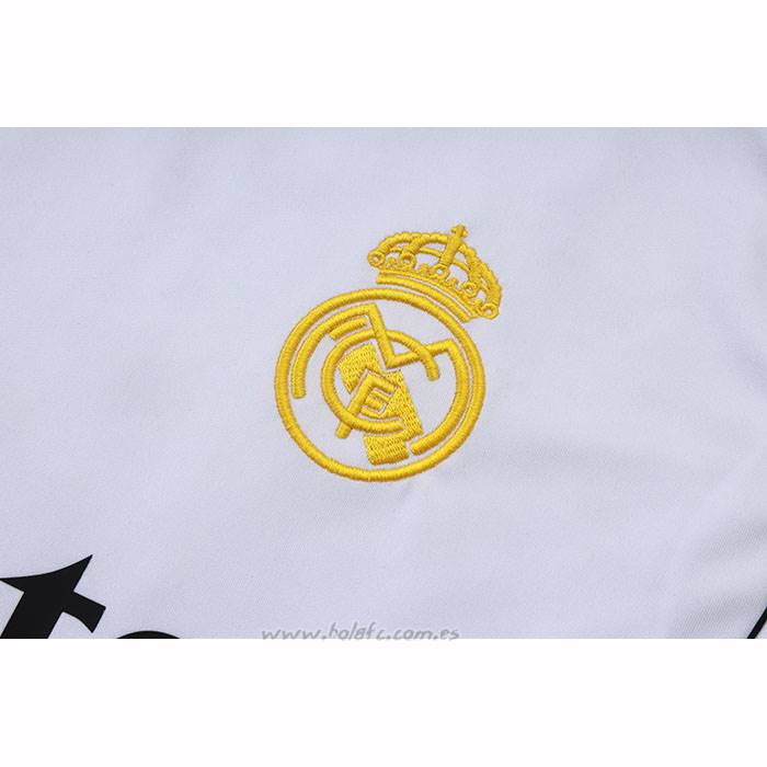 Chandal del Real Madrid Manga Corta 2025-2026 Blanco - Pantalon Corto